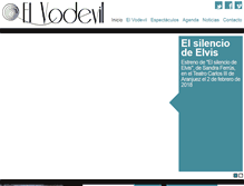 Tablet Screenshot of elvodevil.com